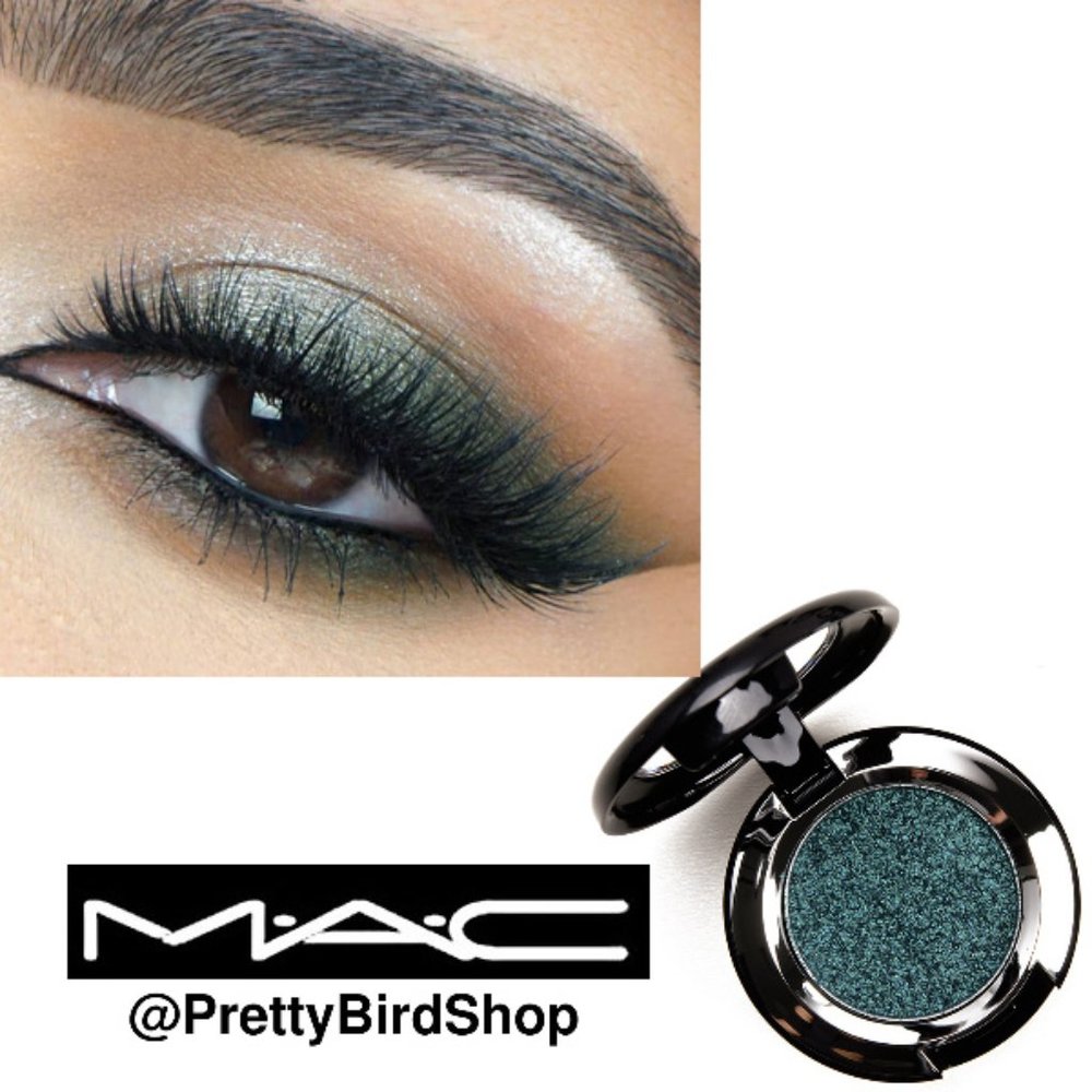 MAC EMERALD CUT eye shadow Dazzleshadow NIB green sparkle shimmer glitter